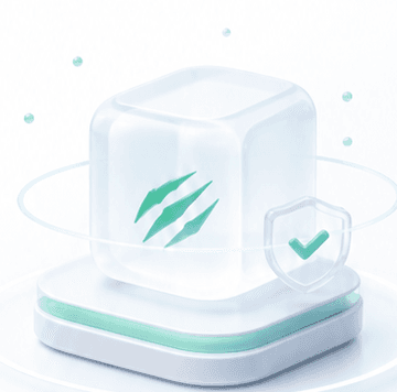 龙虾 AI 量化 secure assistant illustration